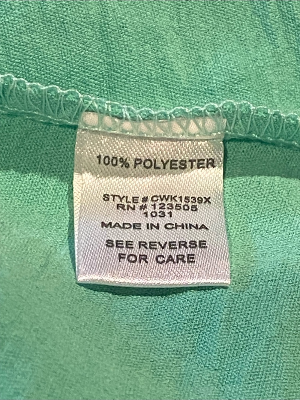 Culture Code NWT Sleeveless Layered Mint Green Womens Top Blouse Plus Size 2X - Picture 7 of 9